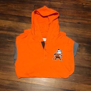 Cleveland Browns Mitchell & Ness Hoodie Large
